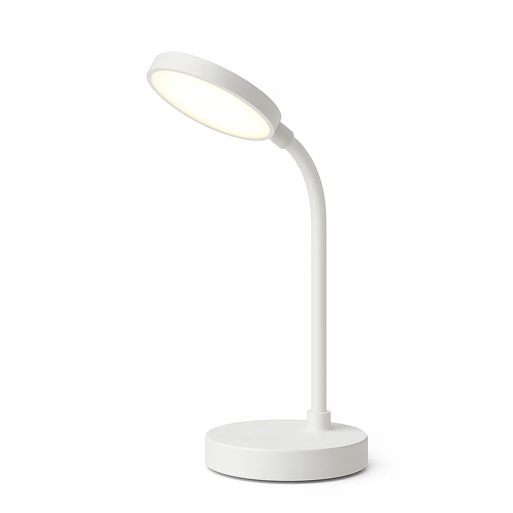 LED Desk Lamp Portable Table Light USB Charging 3 Brightness Eye Protection Touch Control Adjustable Gooseneck for Bedroom